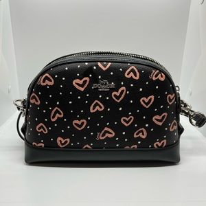 Sketch Heart Coach Purse ~ Gently Used